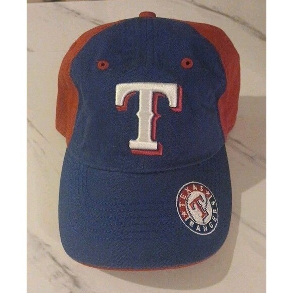 Texas Rangers Baseball Cap Unisex One Size Fan Favorite Red Blue Adjustable - Picture 1 of 6